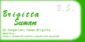 brigitta suman business card